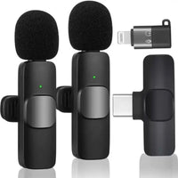 Thumbnail for K11 2-In-1 Collar Wireless Microphone for iPhone & Android