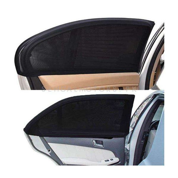 Car UV Protection Flexible Side Sunshade Curtains For Mehran | Alto | Coure - 4 Pcs - Sun Shade | Parda