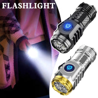 Thumbnail for Three-Eyed Monster Mini Flashlight Flash Super Power Waterproof Camping Light