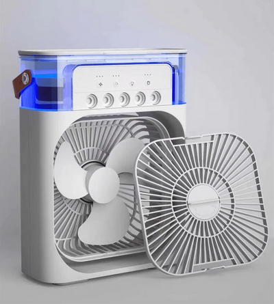 Mini USB Evaporative AC Cooler With 7 Colors LED Light & 5 Spray Modes