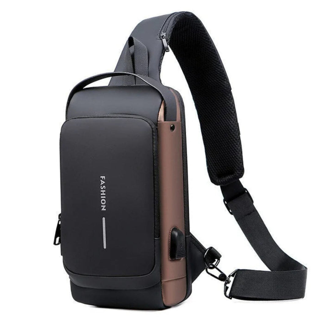 Shoulder Bag With USB Charging Port