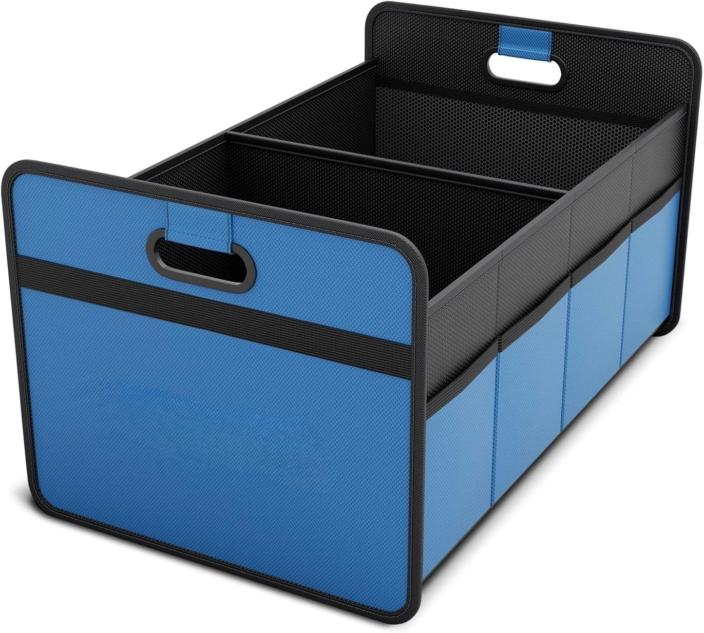 K KNODEL Car Trunk Organizer, Foldable Organizer for Car, Automotive Consoles & Organizers, Storage with Reinforced Handles (Small, Black)