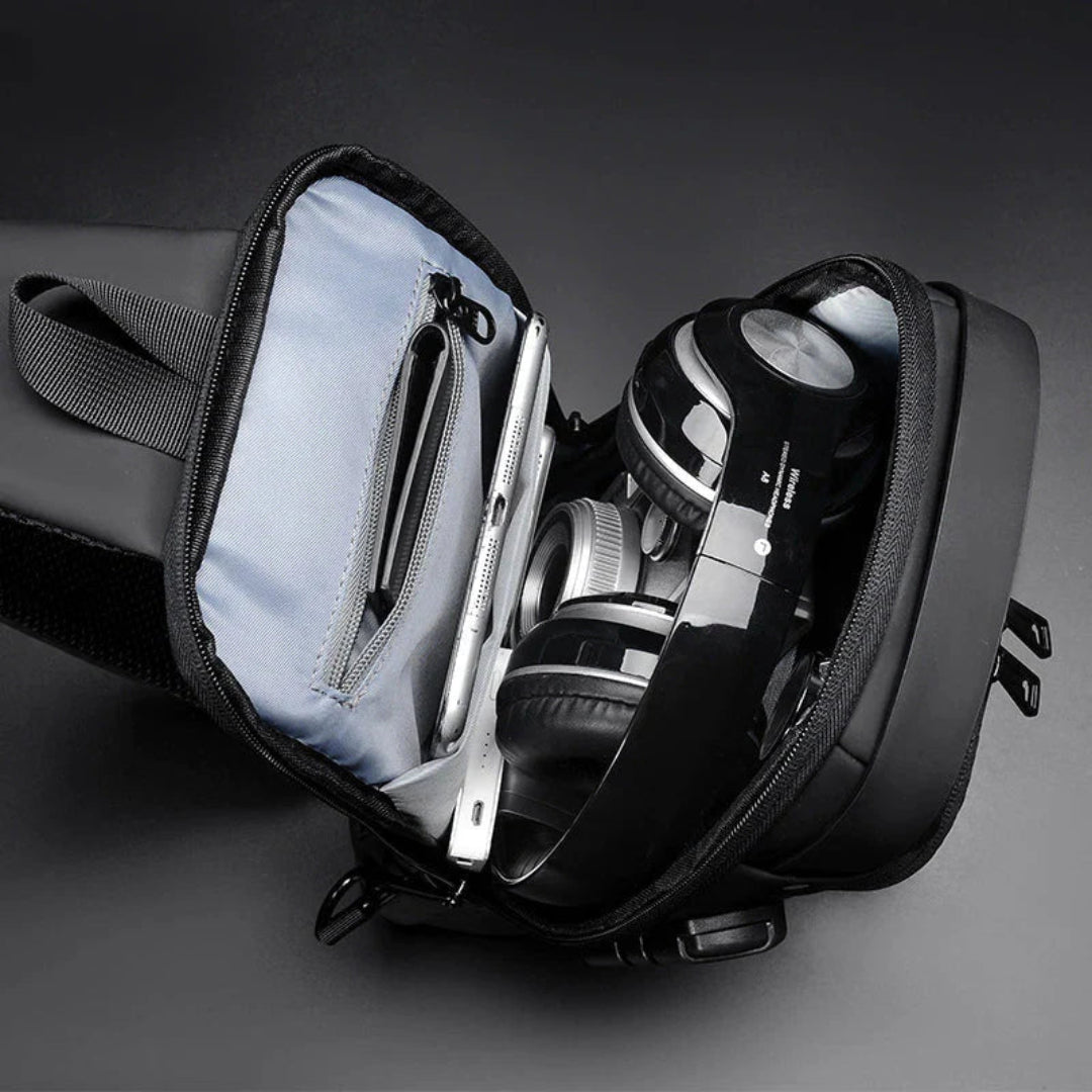 Shoulder Bag With USB Charging Port