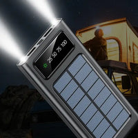 Thumbnail for Solar Power Bank 20000CmAh, Fast Charging Built in Cable