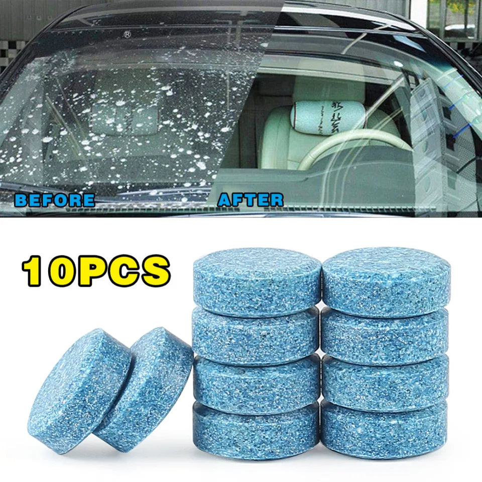 Car Glass Wash Cleaning Tablets 10PCS