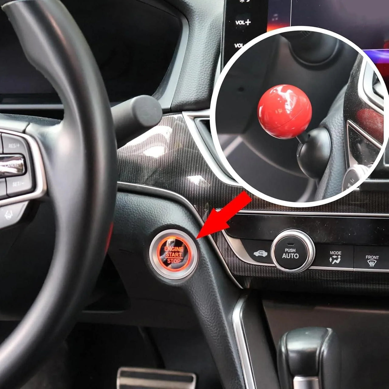 Car Push to Start Button Rocker