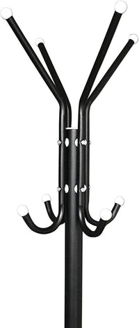 Thumbnail for 12 Hook Coat Racks Stand Black