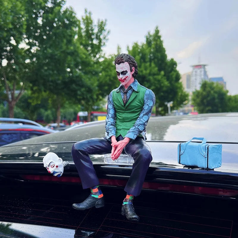 Car Roof Joker Character Statue For Car Decoration