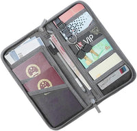 Thumbnail for Travel Wallet Passport & Cards Organiser