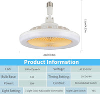 Thumbnail for LED Multi-Function Fan Light