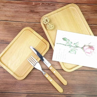 Thumbnail for Rectengular Wooden Serving Tray(1 pcs)