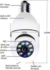 Thumbnail for Security Camera with LED Lights