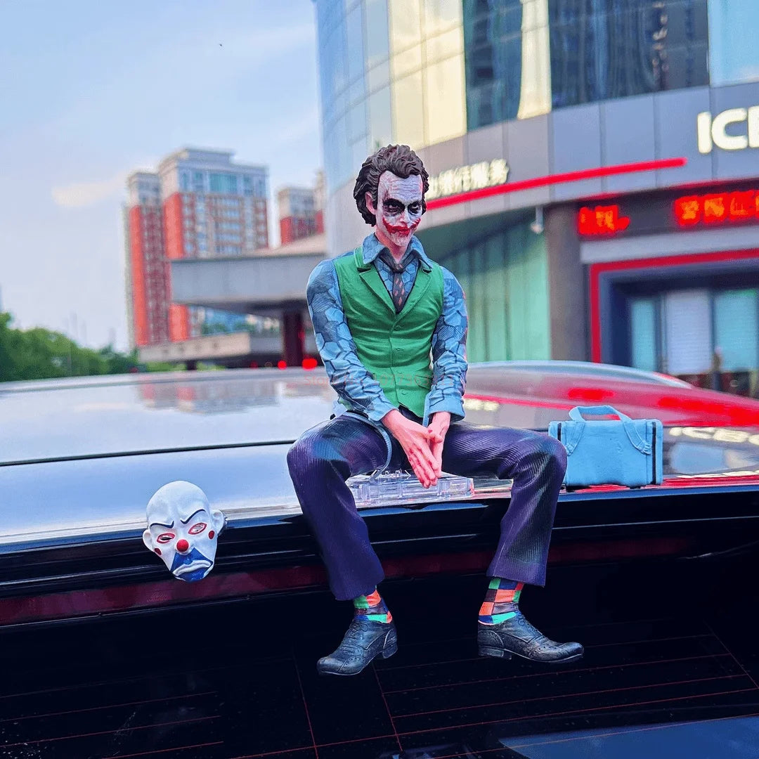 Car Roof Joker Character Statue For Car Decoration