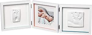 Baby Sweet Memories Photo Double Frame with Clay