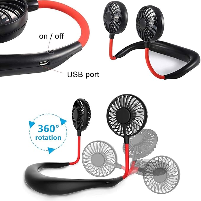 Pinlife Sports Neck Fan