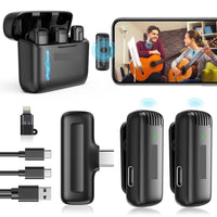 Thumbnail for J13 Type C Dual Wireless Lavalier Microphone