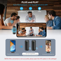 Thumbnail for J13 Type C Dual Wireless Lavalier Microphone
