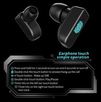 Thumbnail for 2 In 1 HI-FI Wireless Earphones Men Smart Watch