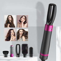 Thumbnail for Hot Air Brush: Dry, Style, and Volumize with Ionic Technology (5-in-1)