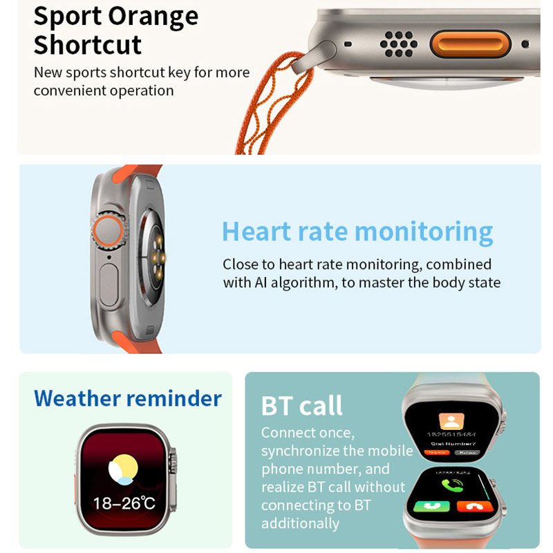 S9 Ultra  49mm smartwatch series 9