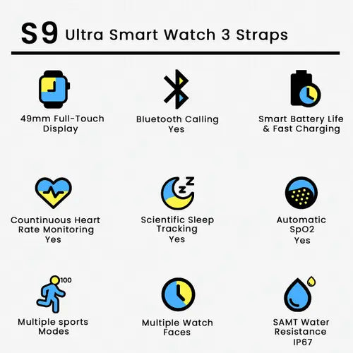 S9 Ultra  49mm smartwatch series 9