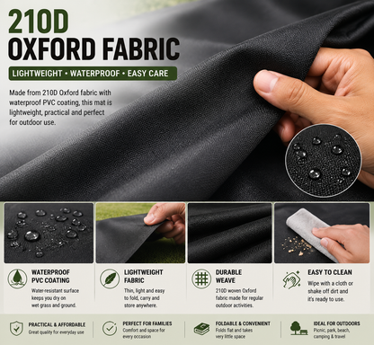 Waterproof Picnic Mat – Foldable Outdoor Camping Mat
