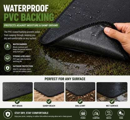 Waterproof Picnic Mat – Foldable Outdoor Camping Mat