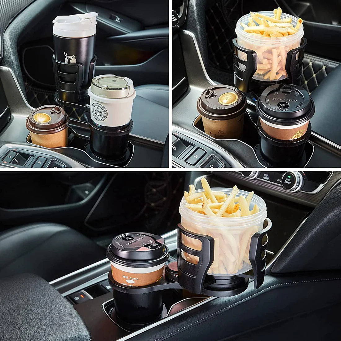 2 in 1 Multifunctional Car Cup Holder