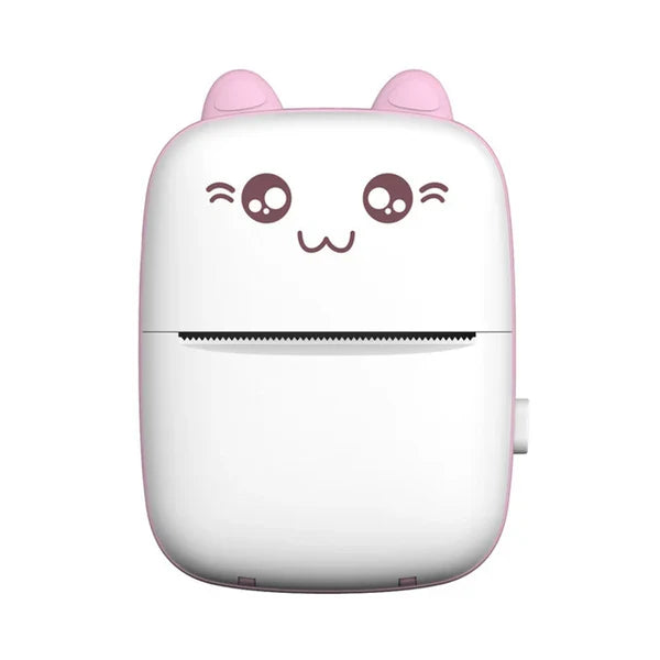 Kitty Face Mini Pocket Printer