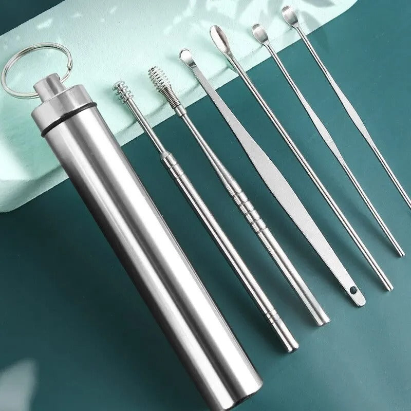 Ear Wax Cleaning Stainless Steel kit