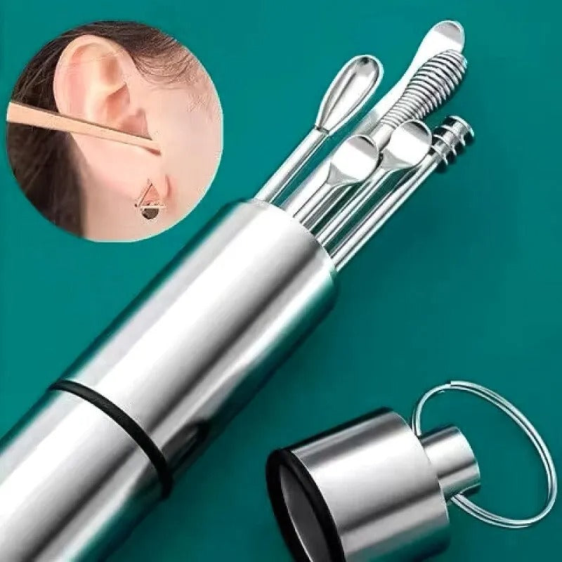 Ear Wax Cleaning Stainless Steel kit