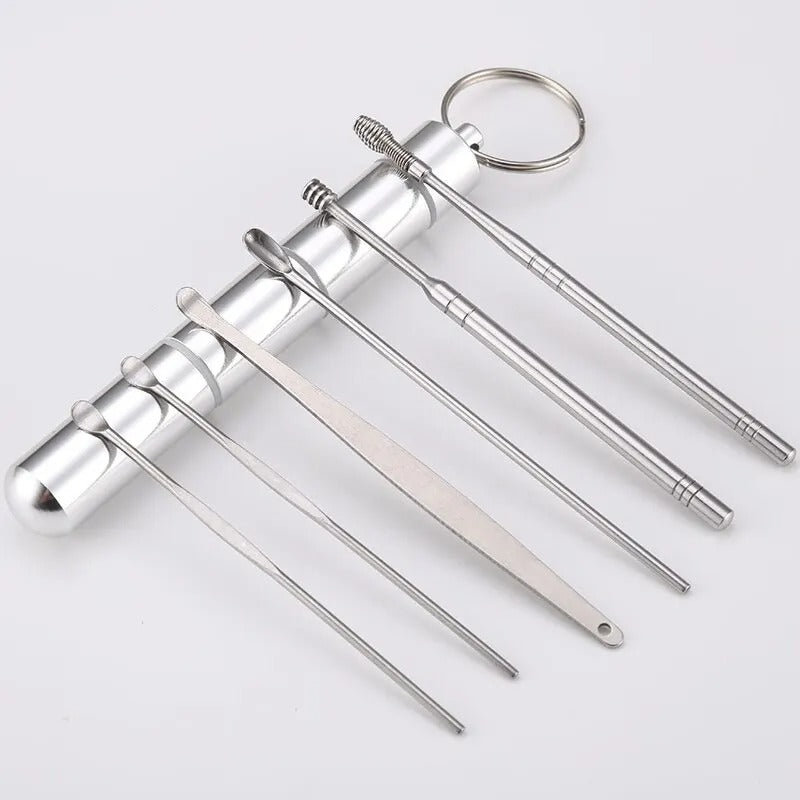 Ear Wax Cleaning Stainless Steel kit