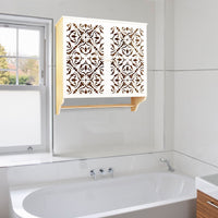 Thumbnail for Bathroom Wall Mounted Cabinet With Towel Rod